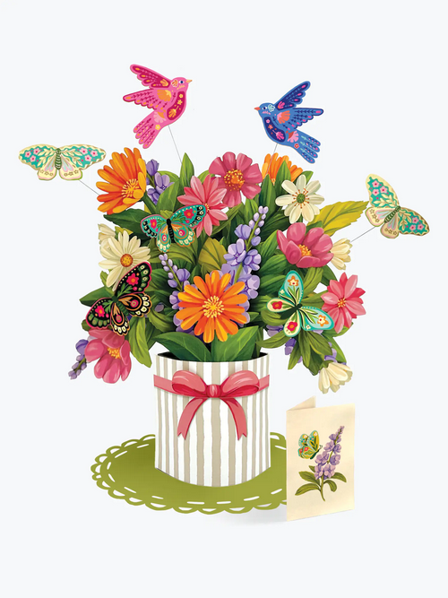 Enchanted Garden FreshCut Paper Pop-Up Flower Bouquet