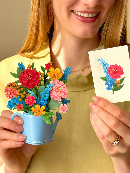 Mini Sprinkle Of Sunshine FreshCut Paper Pop-Up Greeting Card