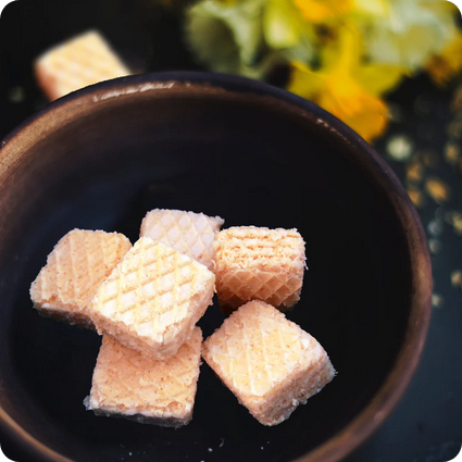 Dolcetto Cubetti Lemon Wafer Cookies