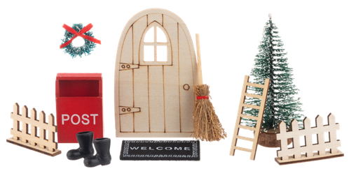 Merry Minis Welcome Christmas Figurine Set