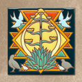 Southwestern Century Plant Tile/Trivet