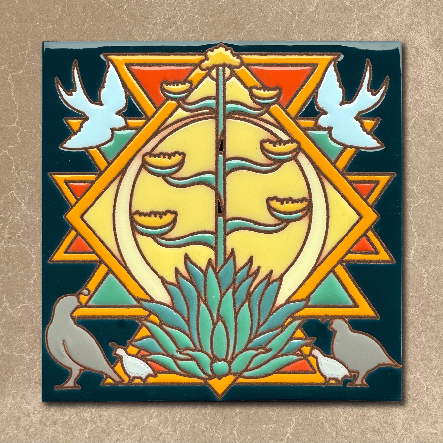 Southwestern Century Plant Tile/Trivet