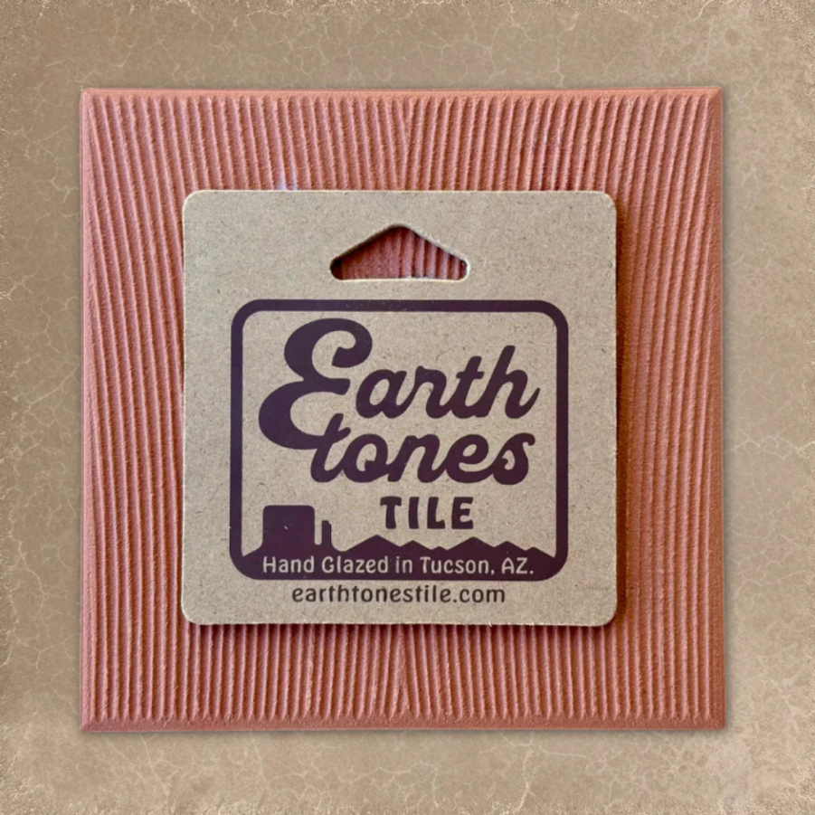 Deco Cat with Potted Plant Tile/Trivet