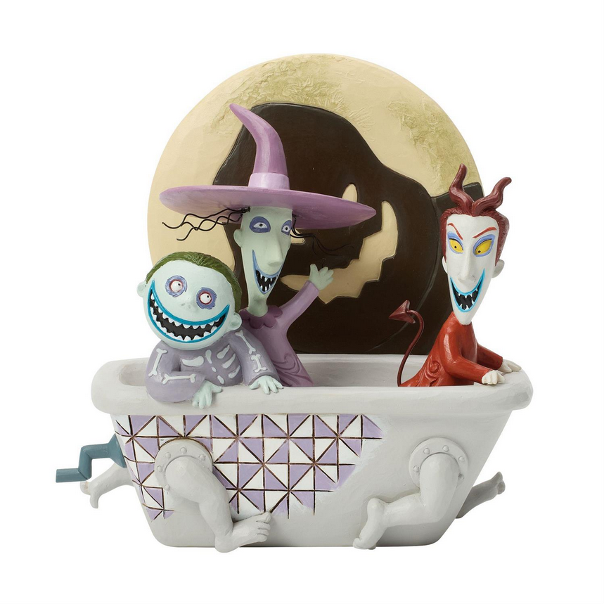 Mischief Makers Lock, Shock and Barrel Jim Shore Disney Figurine