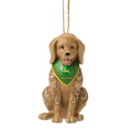 Dog Wearing John Deere Jim Shore Ornament
