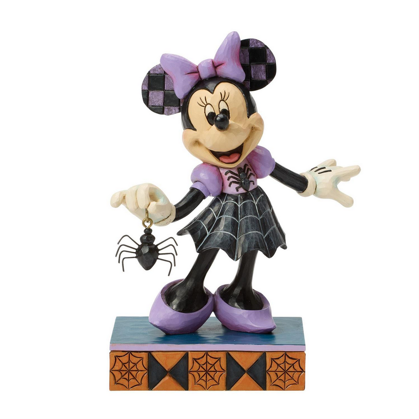 Web-tastic Halloween Minnie Mouse Jim Shore Figurine