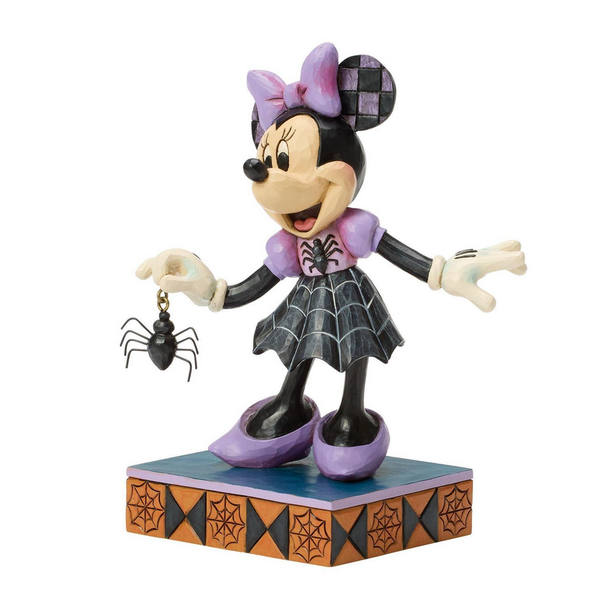 Web-tastic Halloween Minnie Mouse Jim Shore Figurine
