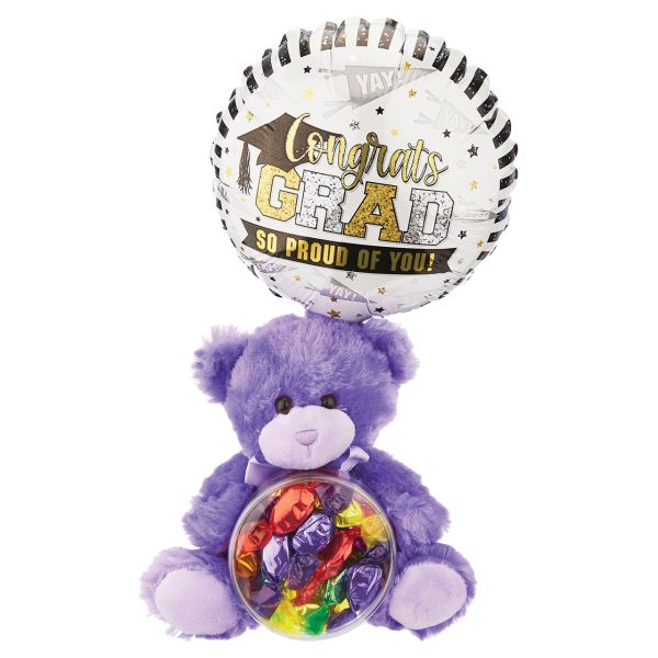 Graduation Bright Bear Gift Set With Hard Candy