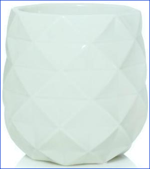 Langham White Yankee Candle Scenterpiece Meltcup Warmer