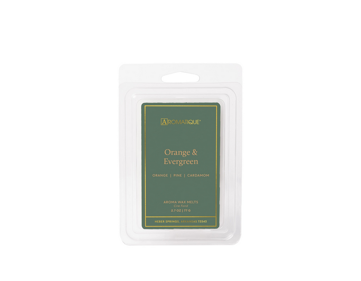 Aromatique Orange & Evergreen Aroma Wax Melts