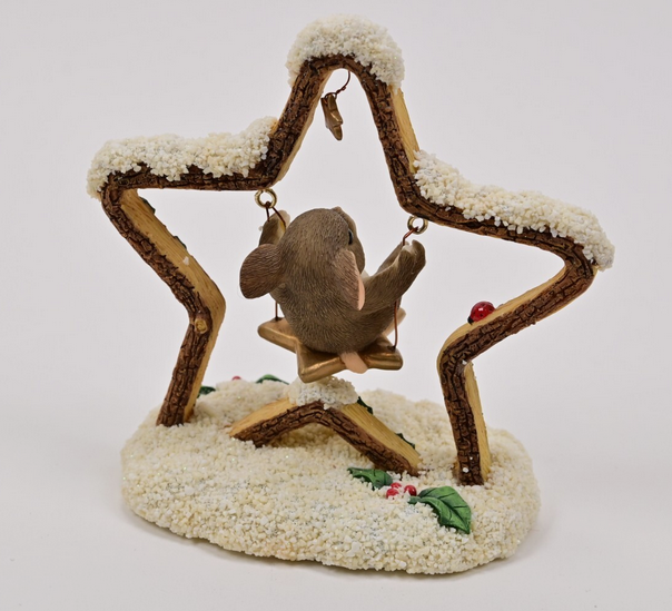 Swinging On A Star Charming Tails Figurine