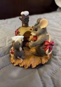 The Stockings Were Hung...Charming Tails Figurine