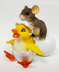 Ducky To Meet You Charming Tails Figurine