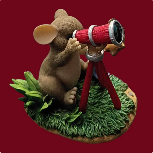 I Wish You Weren't So Far Away Charming Tails Figurine
