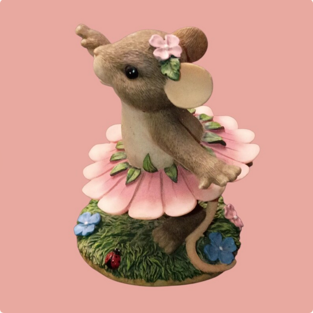 You're Always On Your Toes Charming Tails Ballerina Figurine
