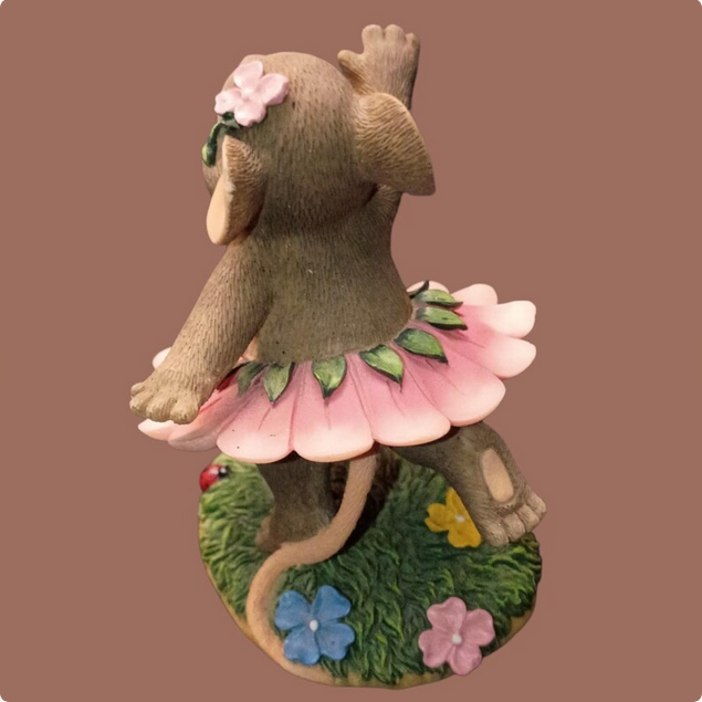 You're Always On Your Toes Charming Tails Ballerina Figurine