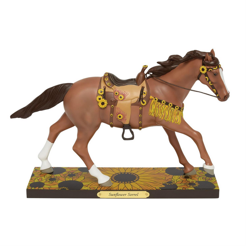 Sunflower Sorrel Painted Ponies Figurine