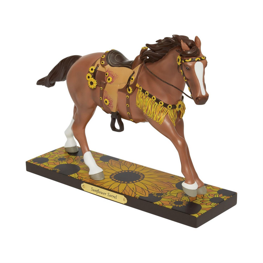 Sunflower Sorrel Painted Ponies Figurine