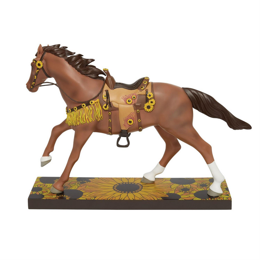 Sunflower Sorrel Painted Ponies Figurine