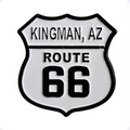 Kingman, AZ Route 66 Shield Hat Pin
