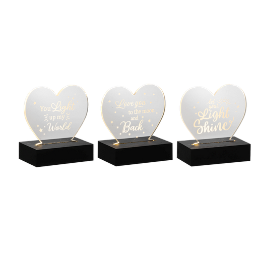 Say It With Love - Light Up Plaque
