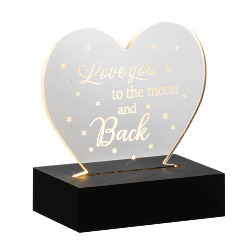 Say It With Love - Light Up Plaque
