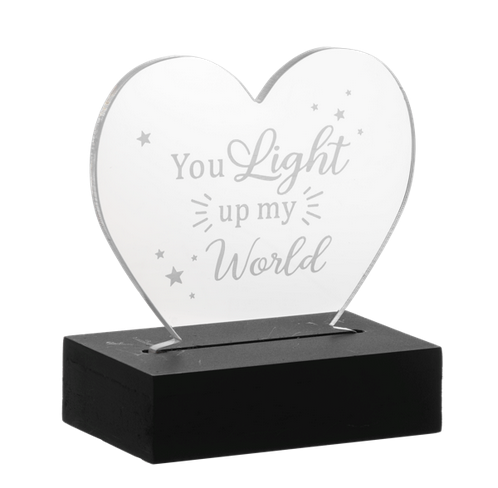 Say It With Love - Light Up Plaque