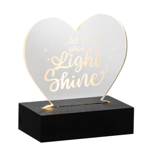 Say It With Love - Light Up Plaque