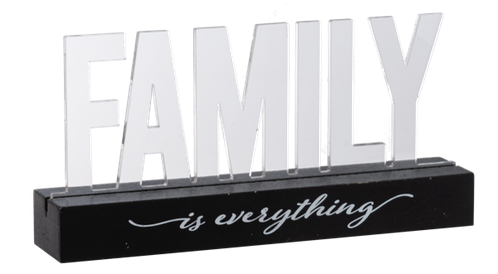 Family Is Everything Light Up Plaque