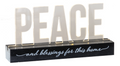 Peace and Blessings For This Home Light Up Plaque