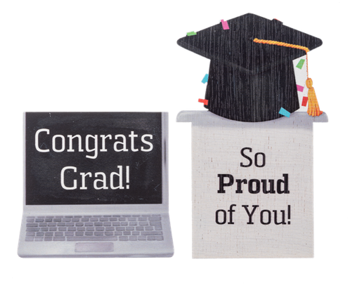 Graduation Hidden Message Plaque