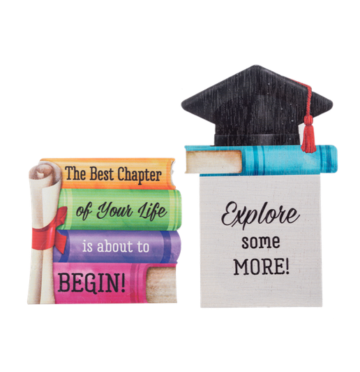 Graduation Hidden Message Plaque