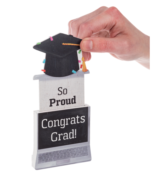 Graduation Hidden Message Plaque