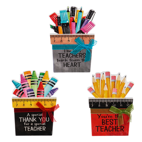 Teacher Hidden Message Gift Card Holder