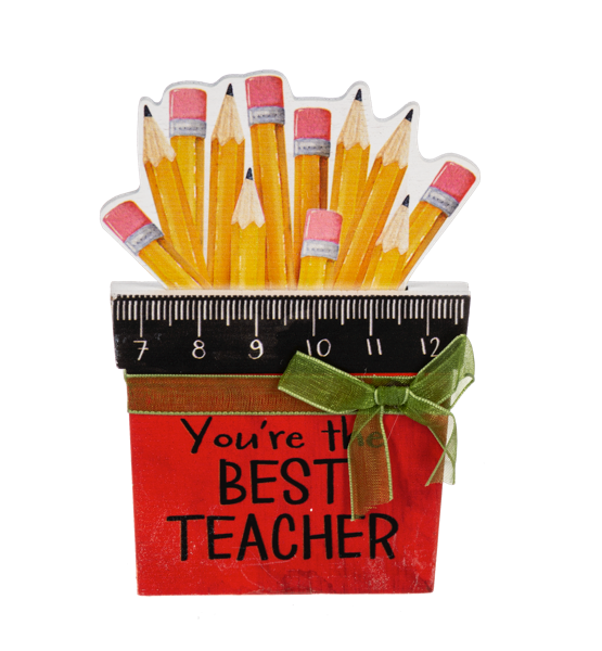 Teacher Hidden Message Gift Card Holder