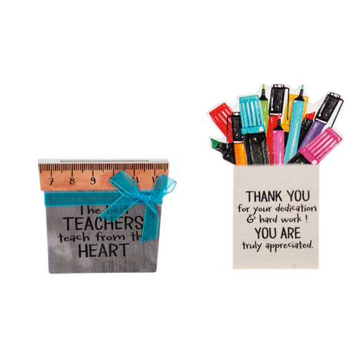 Teacher Hidden Message Gift Card Holder