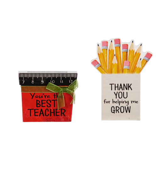 Teacher Hidden Message Gift Card Holder