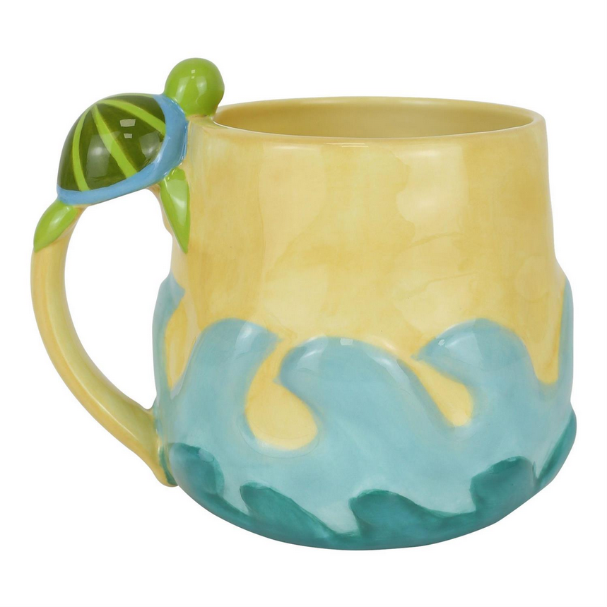 Turtle Sculpted Mug