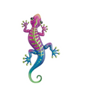 Purple/Blue/Green Gecko Wall Decor