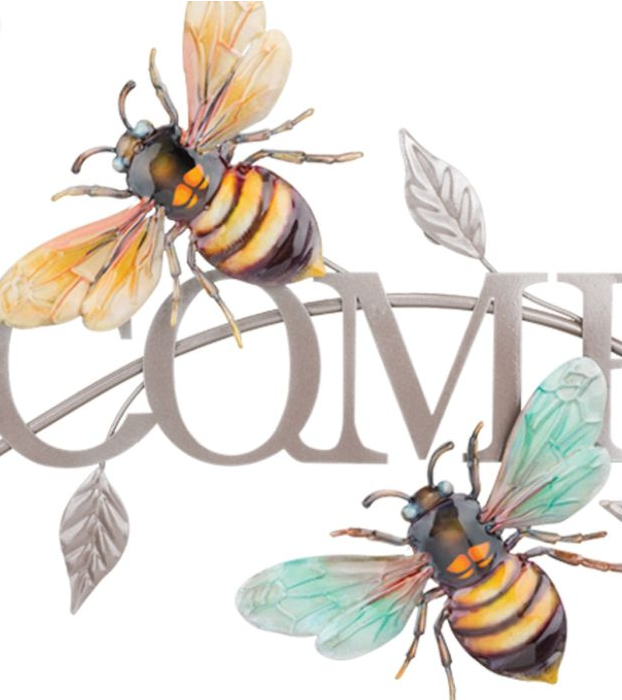 Bee Welcome Wall Decor