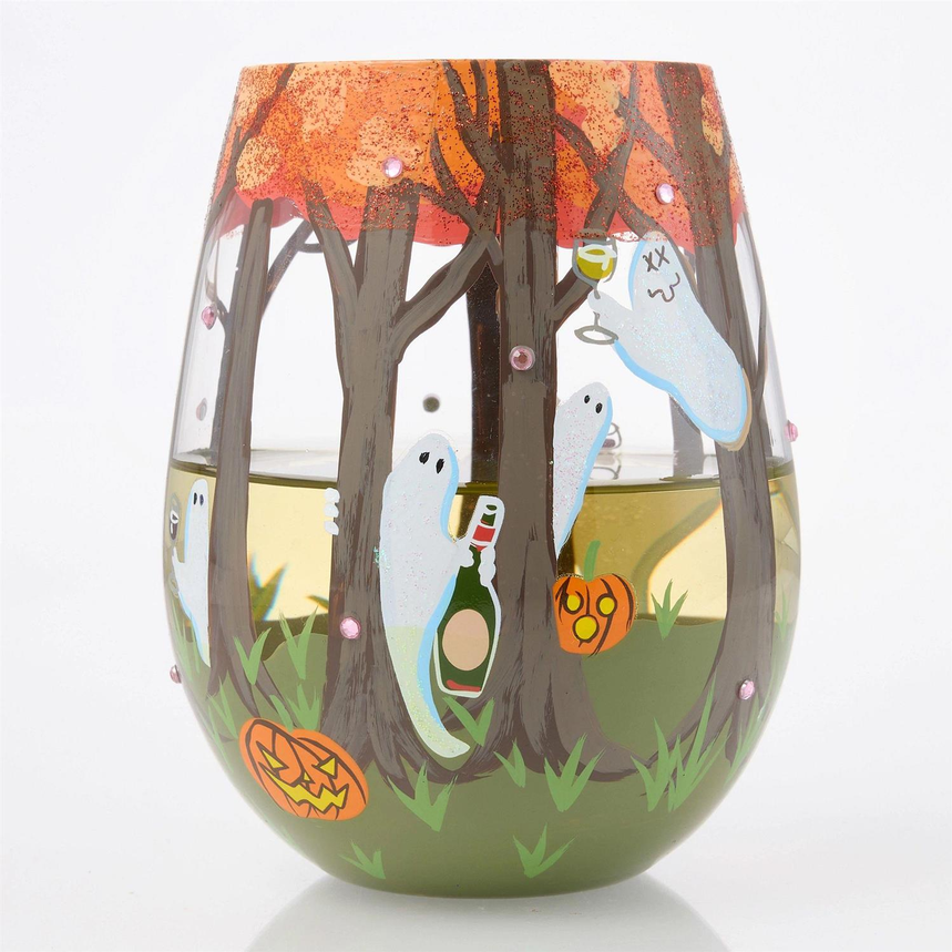 Peek-A-Booz Lolita Stemless Wine Glass