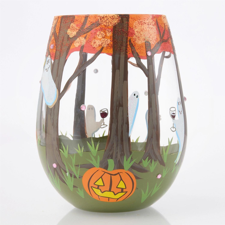Peek-A-Booz Lolita Stemless Wine Glass