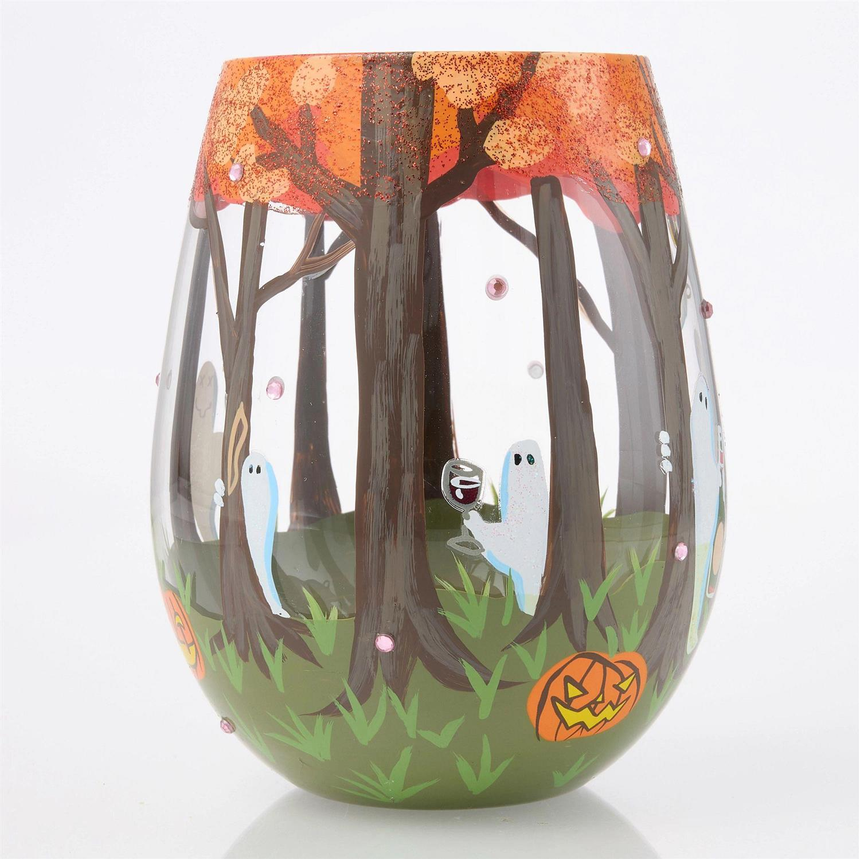 Peek-A-Booz Lolita Stemless Wine Glass
