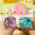 Cute Colorful Axolotl Squishy Soft Squeeze Stress Relief Fidget Toy