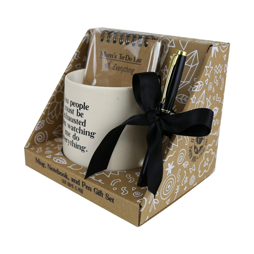 Mom's To-Do List Mug/Notebook/Pen Set