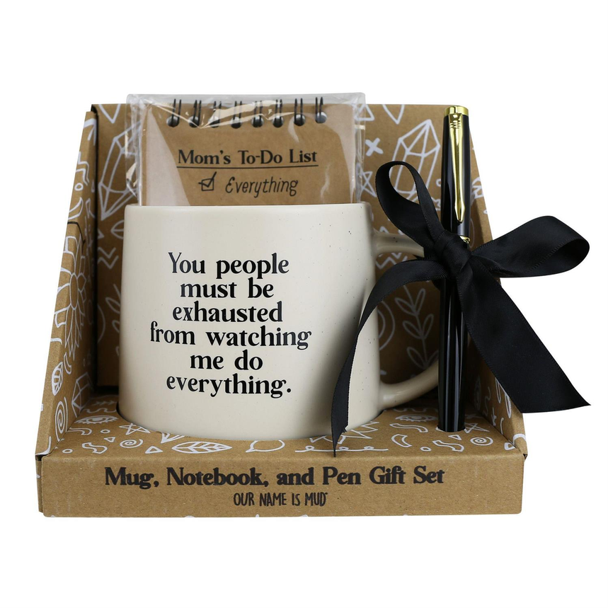 Mom's To-Do List Mug/Notebook/Pen Set