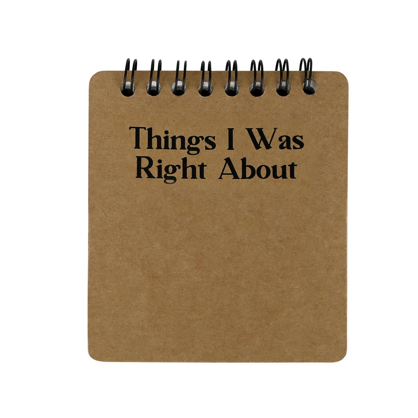 Told You So Mug/Notebook/Pen Set