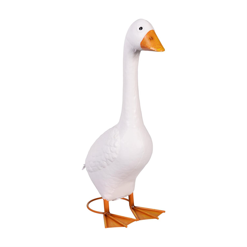 Giddy the Goose Metal Garden Statue