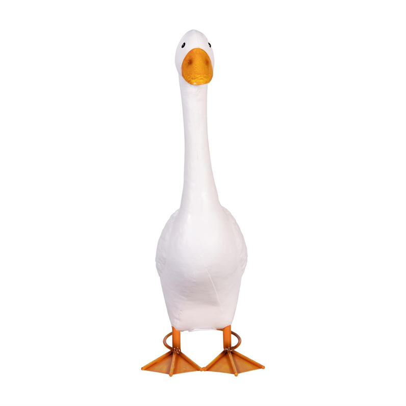 Giddy the Goose Metal Garden Statue