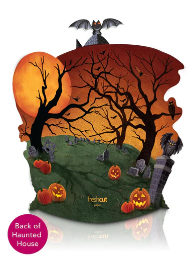 Mini Haunted House Pop-Up Halloween Card